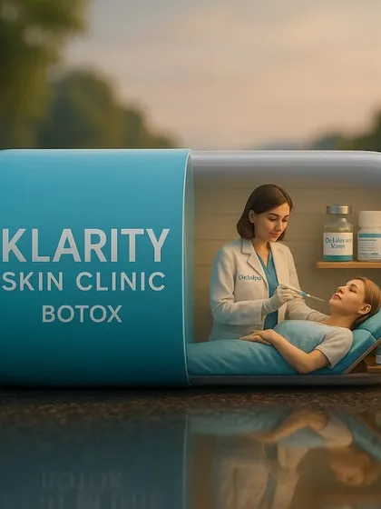 This 'capsule of youth' concept illustrates how Botox treatments are precisely administered to relax muscles and smooth away fine lines and wrinkles. It's a targeted, scientific approach to anti-aging.