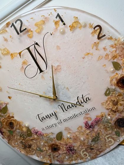 Custom Resin Wall Clocks photo 5