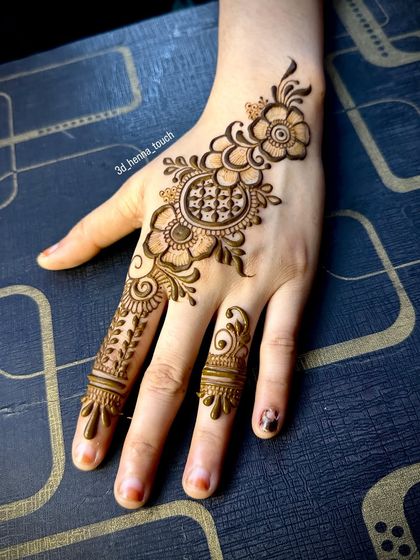 3D Henna Touch - Festive & Occasional Mehndi Minimalist & Chic Henna photo 4
