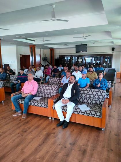 The audience at our press meet, comprising journalists from leading print and digital media houses.