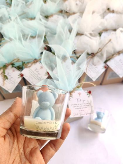 Candles with a K - White-Label Candle Manufacturing Gifts for Baby Showers & Birthdays photo 13