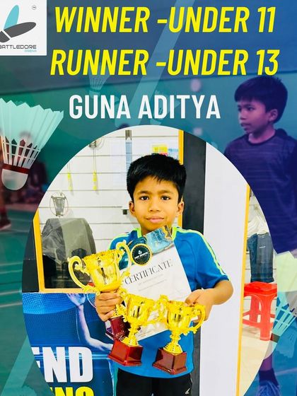 Manoj Kumar - Badminton Coaching for Kids & Youth Our Tournament Champions photo 23