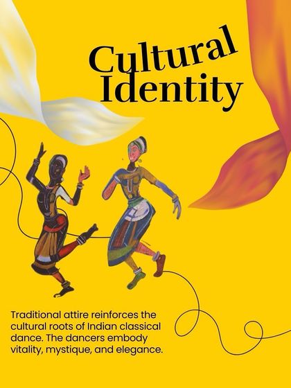 A detail from Shiavax Chavda’s 1973 masterpiece, where traditional attire reinforces the cultural roots of Indian classical dance. The dancers embody vitality, mystique, and elegance.