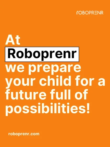 At Roboprenr, we prepare your child for a future full of possibilities. This is our promise to parents who are looking for more than just traditional education.