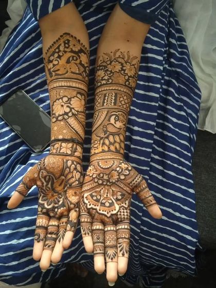 Lucky Mehndi Artist - Bridal Mehndi Traditional Rajasthani & Animal Motifs photo 4
