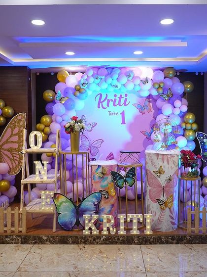 Satweek - Themed Birthday Party Decoration Enchanting Butterfly & Fairy Themes photo 37