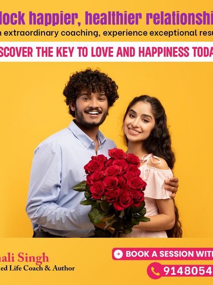 Unlock happier, healthier relationships with extraordinary coaching. I can help you discover the key to love and happiness in your life.