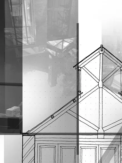 A graphic exploring the "unmaking" and "remaking" of the Ice Factory. This process was like an archaeological dig, treating the site with sensitivity to uncover its history before envisioning its future as IF.BE.