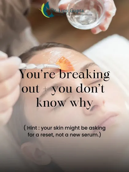 If you're breaking out and don't know why, your skin might be asking for a reset, not just a new serum. A professional facial can help diagnose the issue and provide the right treatment.
