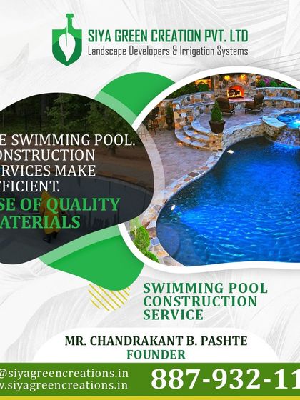 We make swimming pool construction efficient by using quality materials. A pool like this, with its dark finish and integrated spa, is an investment that should last, which is why I never compromise on materials.