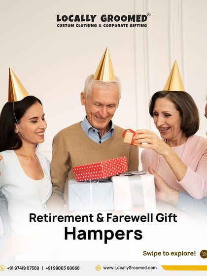 Mark a colleague's next chapter with our retirement and farewell gift hampers. We can curate a special collection of items to celebrate their career and wish them well.