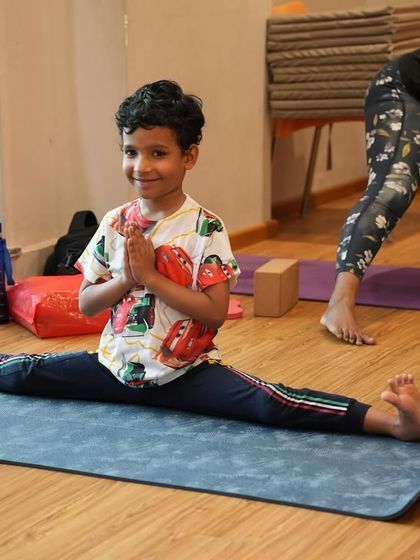 Shashi Prabha Dwivedi - Inclusive Kids Yoga Classes (In-Studio) Building Strength & Confidence: Advanced Poses photo 11
