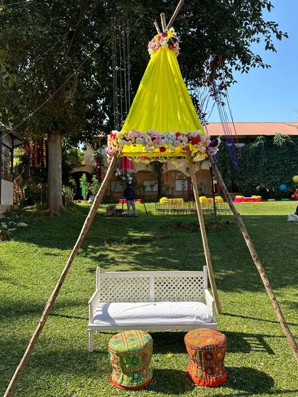 Asha Decorators - Wedding Planning & Decoration Vibrant Mehandi & Sangeet photo 4