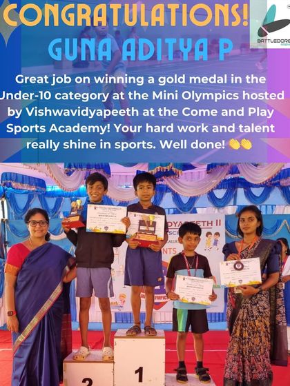 Manoj Kumar - Badminton Coaching for Kids & Youth Our Tournament Champions photo 24