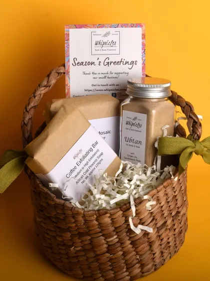 This gift basket was part of a corporate gifting order for VIP Clothing Limited for Diwali. We love helping businesses spread joy with our eco-friendly products.