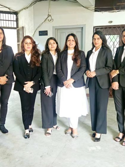 A group photo of the team. Each member plays a vital role in our mission to deliver justice and support to those facing family disputes.