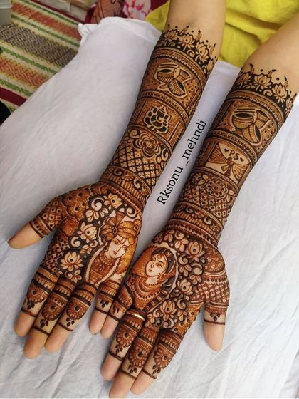 Sonu - Bridal & Wedding Mehndi Portrait & Storytelling Mehndi photo 16