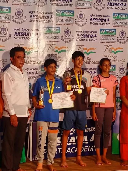 Citius Academy - Badminton Coaching Our Champions: Tournament Results photo 6