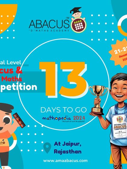 Abacus D Maths Academy - Educational Franchise & Teacher Training Mathopedia: Our Annual Competitions photo 208