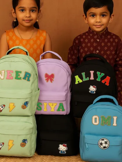 Send your little ones back to school in style. Our super cute and durable backpacks can be customised with their name and favorite characters, making them a gift they will absolutely love and cherish.