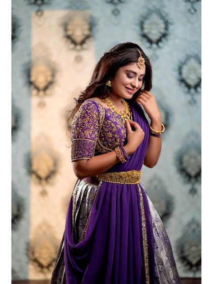 Creative Kalpane - Occasion Wear Rental Elegant Sarees & Half Sarees photo 16