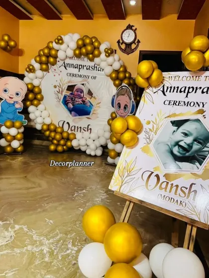 I love adding personalized touches like this welcome easel board. It greets guests and introduces them to the star of the day, making the event feel intimate and special from the moment they arrive.