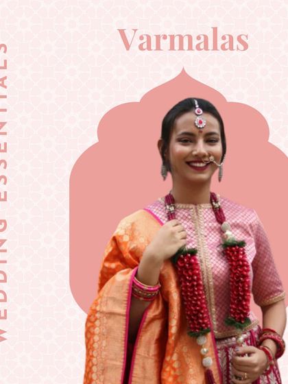 Varmalas, or wedding garlands, are a symbol of acceptance and union. I craft them from various materials to create a lasting memory of your special moment.