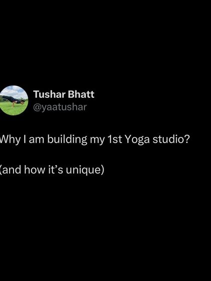 I'm building my studio for warriors, for those who are tired of surface-level spirituality. My own journey through religious confusion taught me that true yoga isn't about blind faith, but about lived experience and the courage to face your own mind.