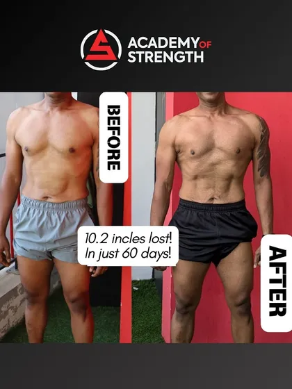 This is what 60 days of focused effort looks like. Our programs are not about quick fixes, but about sustainable transformations that combine fat loss with significant strength gains. This is proof that our process works.