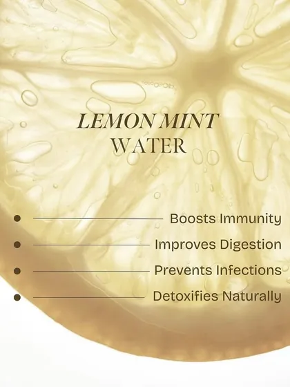 Starting your day with lemon mint water is a simple habit with big results. This infographic shows how it boosts immunity, improves digestion, and naturally detoxifies your system. Small, consistent steps are key to my wellness programs.