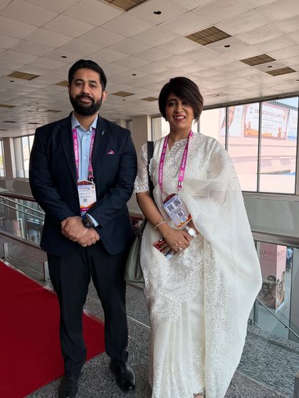 Another great connection made at Dermacon 2025. Networking with peers is essential for sharing insights and advancing patient care.