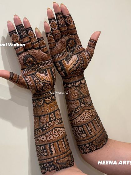 An intricate and full design created for the groom's sister, because the bride's squad isn't the only one that gets to have fun.