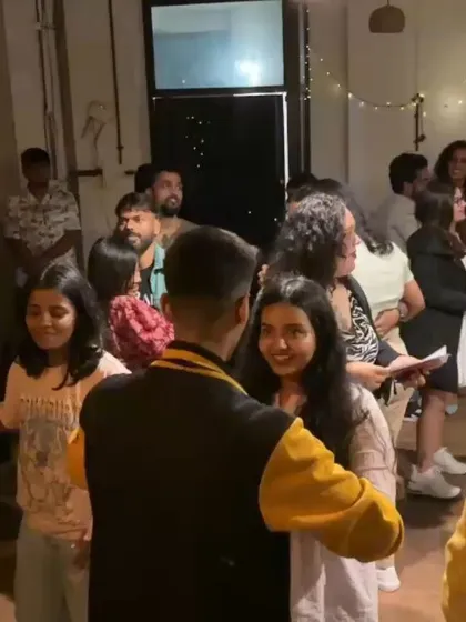 That moment when you're dancing with a stranger and you just click. We live for creating these little sparks of connection.