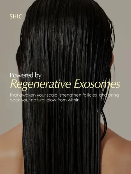 We harness the power of regenerative exosomes to work beneath the surface. This advanced, science-led approach helps awaken the scalp, strengthen follicles from within, and bring back your hair's natural vitality and glow.