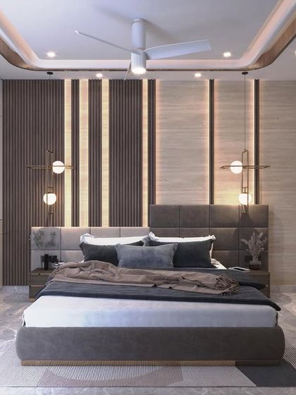 Latest Interiors by Shivam Manchanda - Turnkey Luxury Residential Interiors Luxurious Bedroom Sanctuaries photo 87