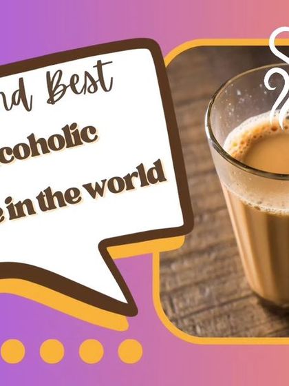 I am proud that Masala Chai was voted the 2nd best non-alcoholic beverage in the world. This image celebrates our beloved national drink that I prepare with a special blend of spices.