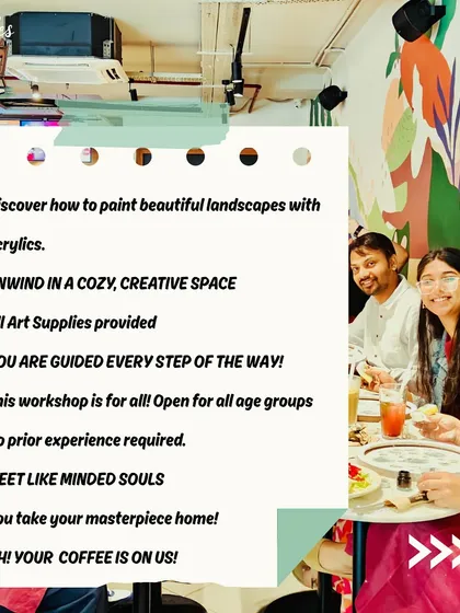 Another look at what makes our workshops special. It's a space to unwind, meet new people, and take home your own masterpiece.