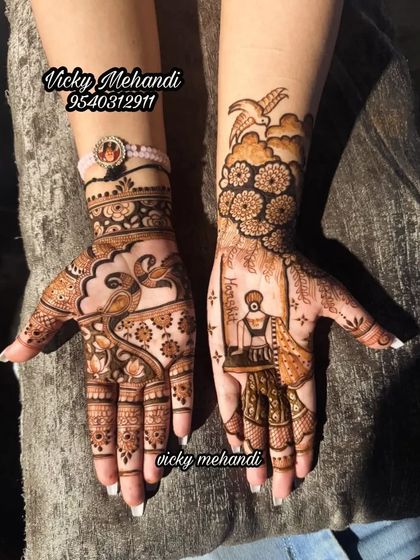 A special design for the Teej festival, showing a woman on a swing ('jhoola') and a peacock, celebrating the monsoon season.