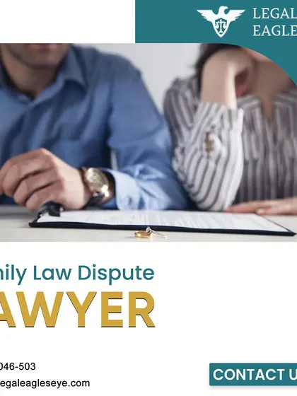 Family law disputes can be overwhelming, as shown by the concerned couple in this image. I am here to help you find a workable solution for your family's needs through careful legal counsel and strategic planning.