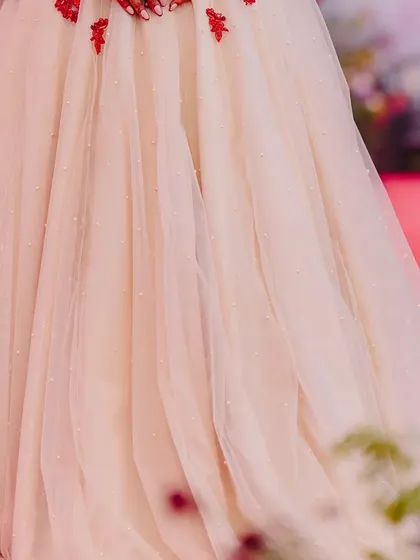 Further images showcasing my collection of modern gowns and lehengas. These photos provide different angles and details of each unique design, from romantic pre wedding shoots to elegant reception looks.