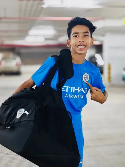 Transfer announcement! Our player Dishant has been selected for the Mumbai City FC U-13 squad. We are proud to develop players who can reach the highest levels.