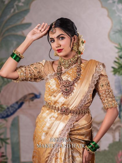 Deepika Makeup and Hair - Professional Makeup & Hair Academy My Signature: South Indian Bridal Artistry photo 40