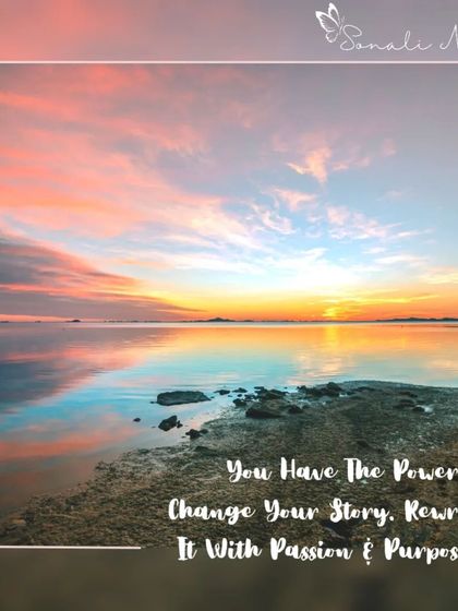 You have the power to change your story. Rewrite it with passion and purpose. Life begins at the end of your comfort zone.