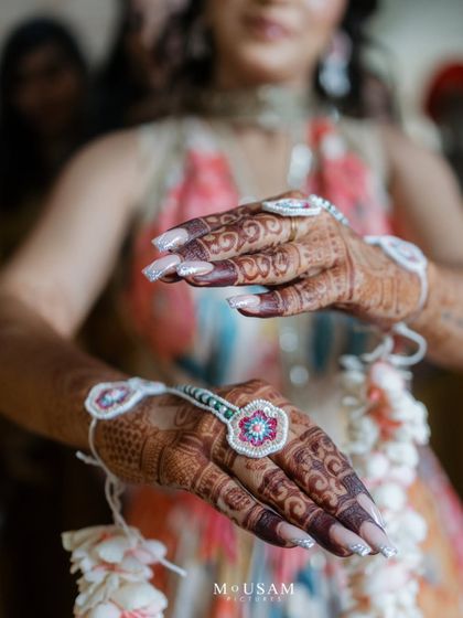 Mousam Pictures - Wedding Photography & Videography The Celebration Begins: Haldi & Mehendi photo 15
