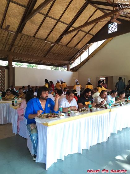 A community feast where everyone gathers to enjoy good food. Our Beegara Oota is a celebration of togetherness and traditional flavors.