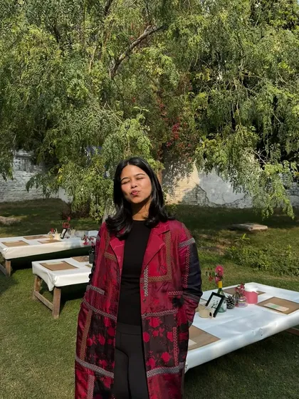 After a refreshing outdoor yoga session. It's always wonderful to connect with students and enjoy the peaceful atmosphere after we practice.