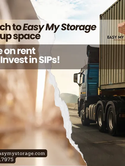 Switch to our storage service to free up space and save on rent. By storing your extra items with us, you can reduce your living costs and invest that money in your future, like in SIPs.