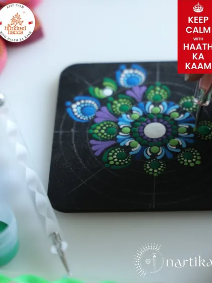 Our Dot Mandala Kits have everything you need to start this mindful practice at home. Each kit includes paints, boards or coasters, dotting tools, and a simple guide. It's the perfect way to slow down and create something beautiful.