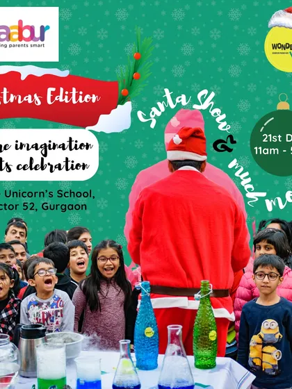 A glimpse of the TaaburTOD Christmas Edition at Little Unicorn's School, featuring a Santa show and other festive activities. I partner with great venues to host memorable events.