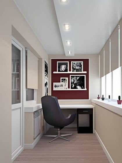 Interiors - Balcony Design & Landscaping Balcony Home Offices photo 8